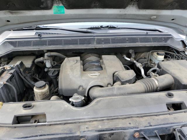 1N6AA06A95N513398 - 2005 NISSAN TITAN XE SILVER photo 11