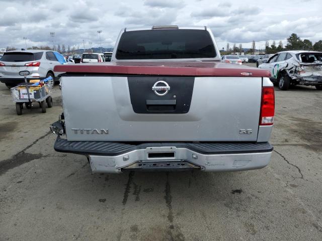 1N6AA06A95N513398 - 2005 NISSAN TITAN XE SILVER photo 6