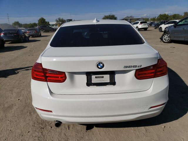 WBA3D3C59EK155648 - 2014 BMW 328 D WHITE photo 6