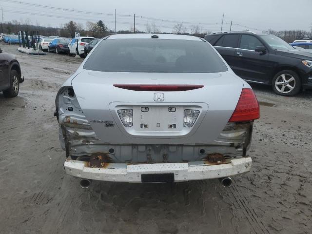 1HGCM665X7A098970 - 2007 HONDA ACCORD EX SILVER photo 6