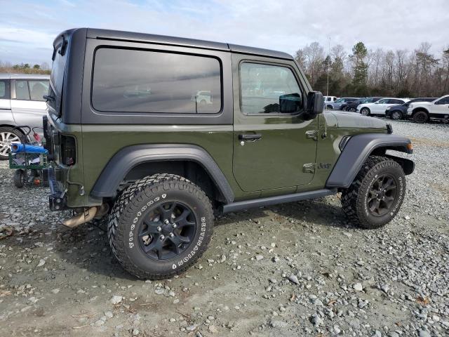 1C4GJXAN5MW655952 - 2021 JEEP WRANGLER SPORT GREEN photo 3