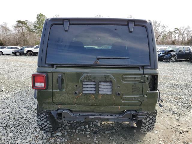 1C4GJXAN5MW655952 - 2021 JEEP WRANGLER SPORT GREEN photo 6