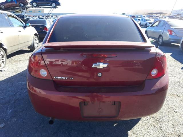 1G1AL58F077169883 - 2007 CHEVROLET COBALT LT BURGUNDY photo 6