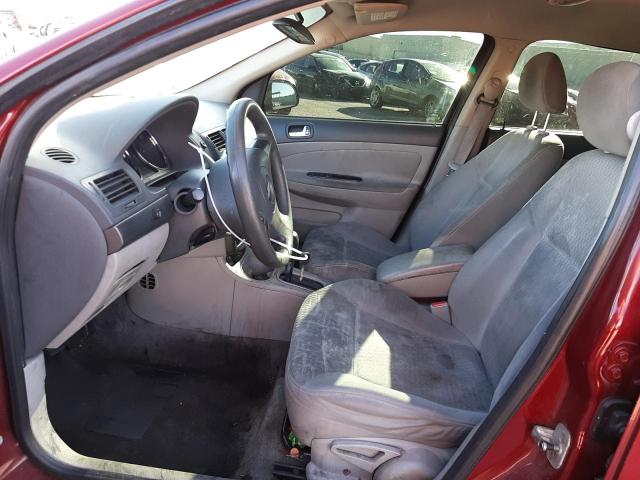 1G1AL58F077169883 - 2007 CHEVROLET COBALT LT BURGUNDY photo 7