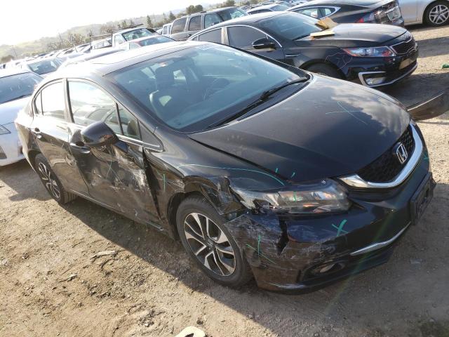 19XFB2F95DE209446 - 2013 HONDA CIVIC EXL BLACK photo 4