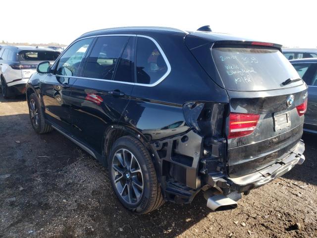 5UXKR0C5XJL073509 - 2018 BMW X5 XDRIVE35I BLACK photo 2