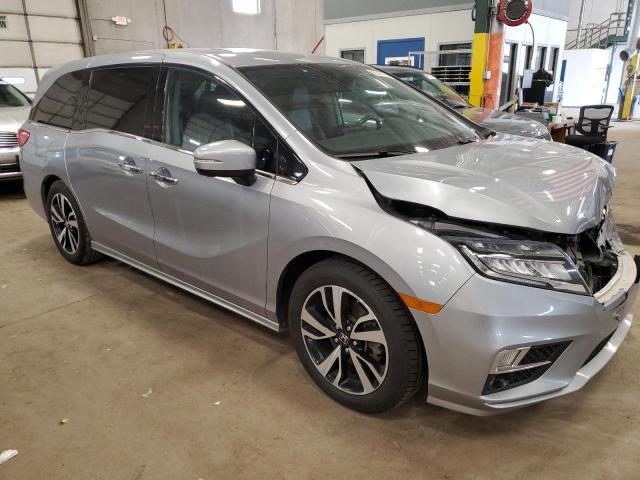 5FNRL6H90KB025862 - 2019 HONDA ODYSSEY ELITE GRAY photo 4