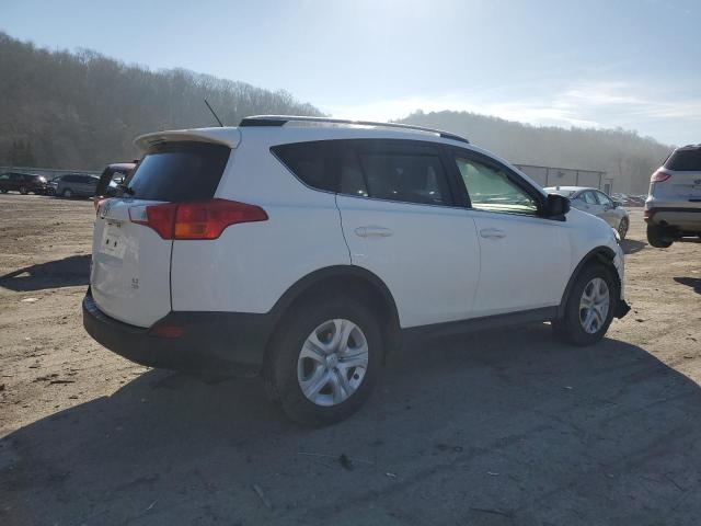 JTMBFREV2FJ019944 - 2015 TOYOTA RAV4 LE WHITE photo 3