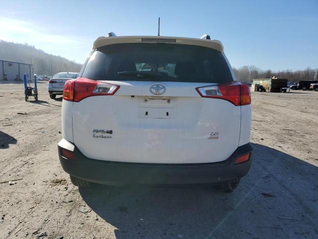 JTMBFREV2FJ019944 - 2015 TOYOTA RAV4 LE WHITE photo 6