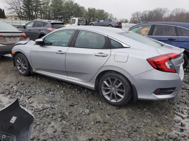 19XFC1F7XLE220740 - 2020 HONDA CIVIC EXL SILVER photo 2