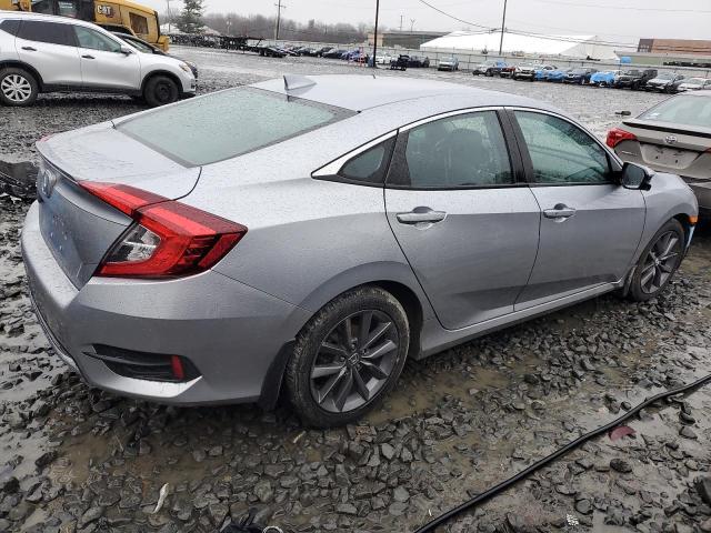 19XFC1F7XLE220740 - 2020 HONDA CIVIC EXL SILVER photo 3