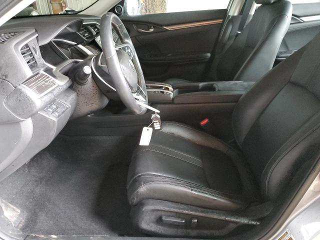 19XFC1F7XLE220740 - 2020 HONDA CIVIC EXL ვერცხლისფერი ფოტო 7