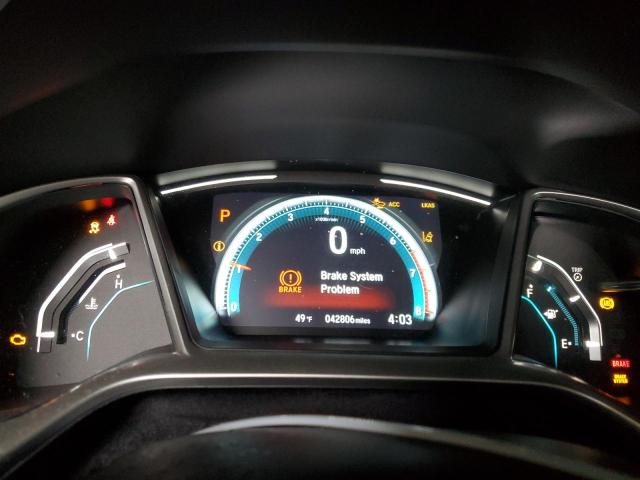 19XFC1F7XLE220740 - 2020 HONDA CIVIC EXL ვერცხლისფერი ფოტო 9