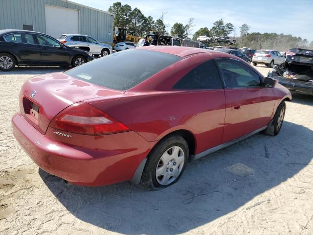 1HGCM72375A008147 - 2005 HONDA ACCORD LX RED photo 3