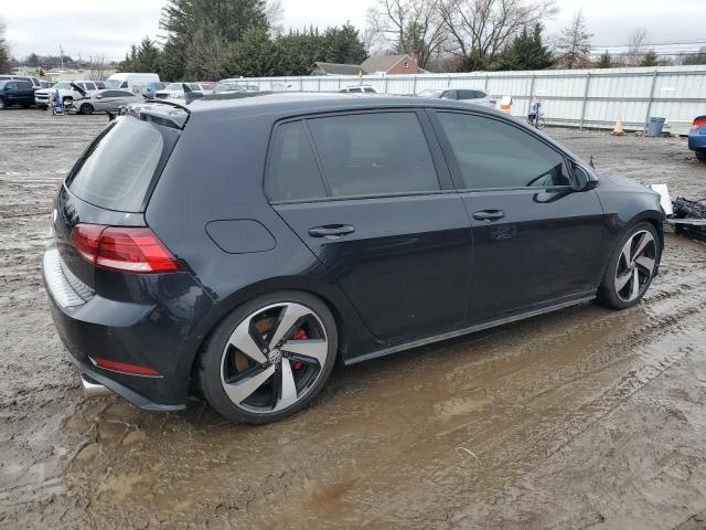 3VW6T7AU5KM014405 - 2019 VOLKSWAGEN GTI S BLACK photo 3