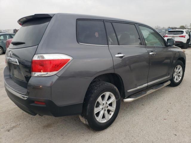 5TDZA3EH9BS009686 - 2011 TOYOTA HIGHLANDER BASE CHARCOAL photo 3