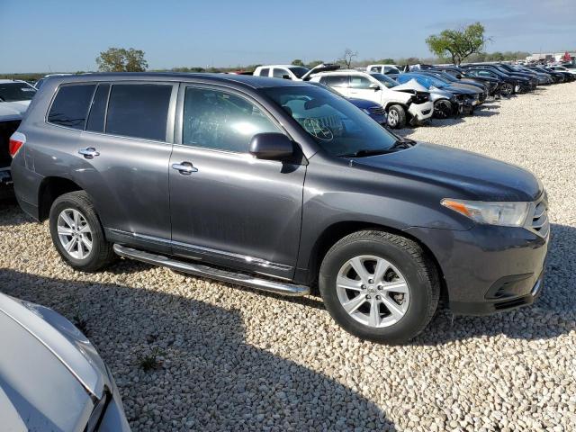 5TDZA3EH9BS009686 - 2011 TOYOTA HIGHLANDER BASE CHARCOAL photo 4