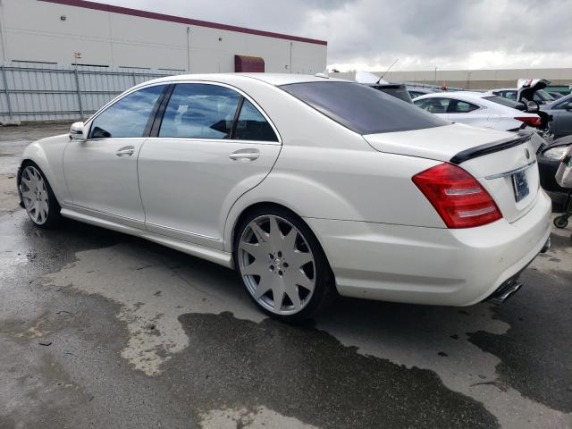 WDDNG9FB9AA313354 - 2010 MERCEDES-BENZ S 400 WHITE photo 2