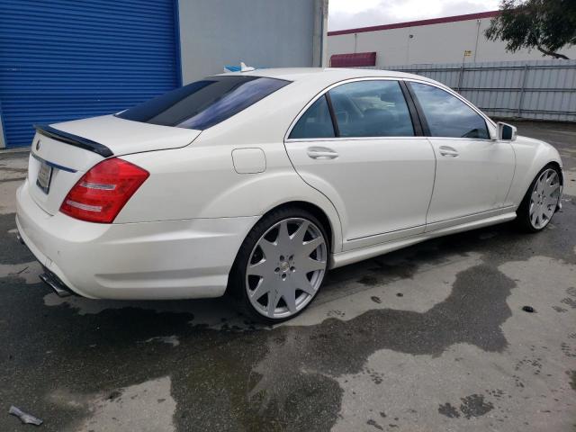 WDDNG9FB9AA313354 - 2010 MERCEDES-BENZ S 400 WHITE photo 3