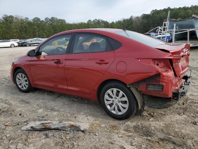 3KPC24A62LE122419 - 2020 HYUNDAI ACCENT SE RED photo 2