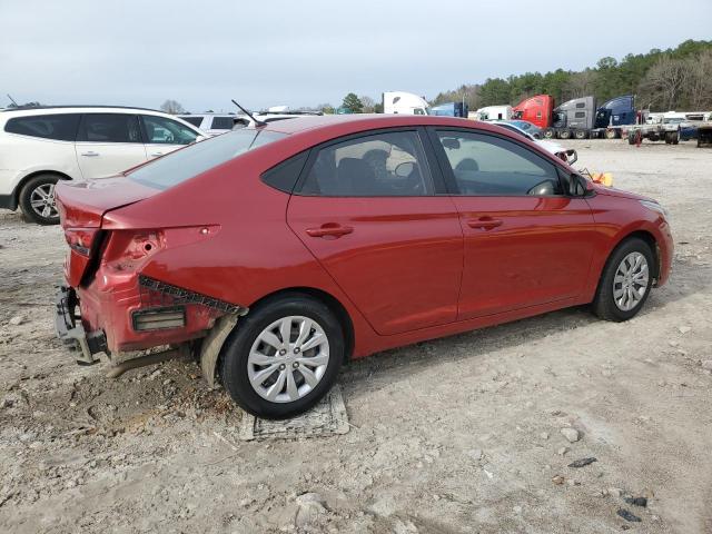 3KPC24A62LE122419 - 2020 HYUNDAI ACCENT SE RED photo 3