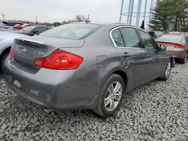 JN1CV6AR2DM761547 - 2013 INFINITI G37 GRAY photo 3