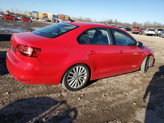 3VWD17AJ3FM356234 - 2015 VOLKSWAGEN JETTA SE RED photo 3