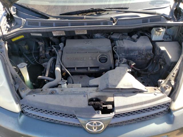 5TDBA23C84S010530 - 2004 TOYOTA SIENNA LE GREEN photo 12