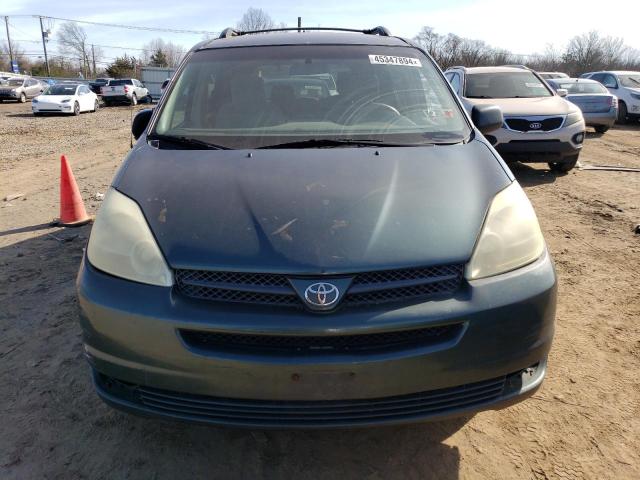 5TDBA23C84S010530 - 2004 TOYOTA SIENNA LE GREEN photo 5