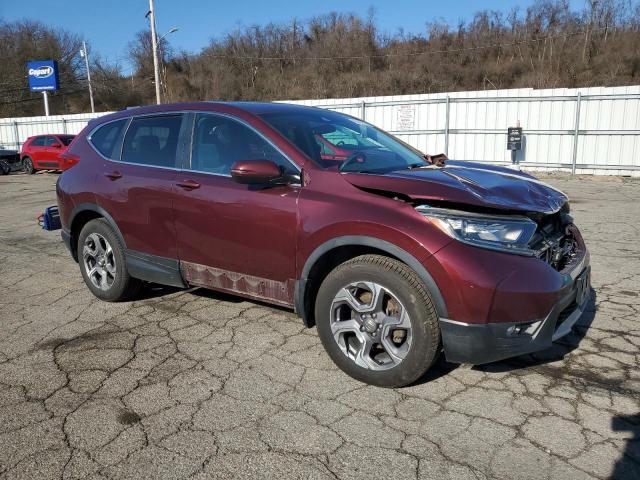 5J6RW2H57HL039951 - 2017 HONDA CR-V EX MAROON photo 4