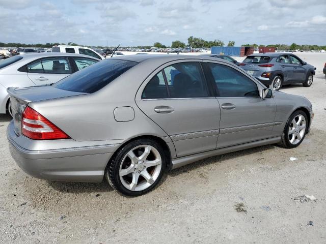 WDBRF52H97F931382 - 2007 MERCEDES-BENZ C 230 BEIGE photo 3