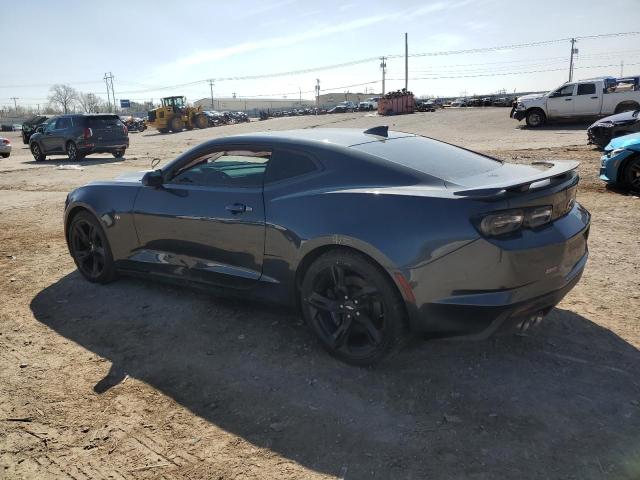 1G1FF1R79K0154278 - 2019 CHEVROLET CAMARO SS BLUE photo 2