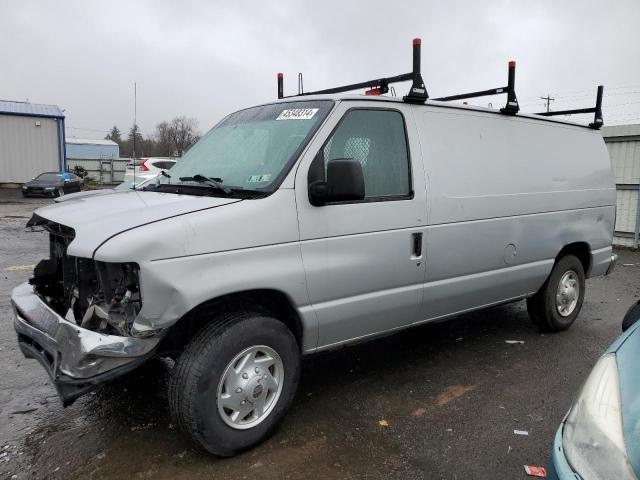 1FTNE1EWXBDA46859 - 2011 FORD ECONOLINE E150 VAN GRAY photo 1