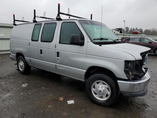 1FTNE1EWXBDA46859 - 2011 FORD ECONOLINE E150 VAN GRAY photo 4