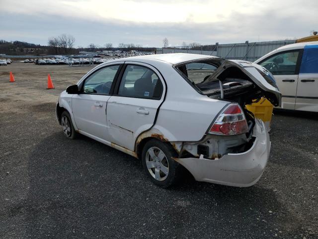 KL1TD56688B040831 - 2008 CHEVROLET AVEO BASE WHITE photo 2
