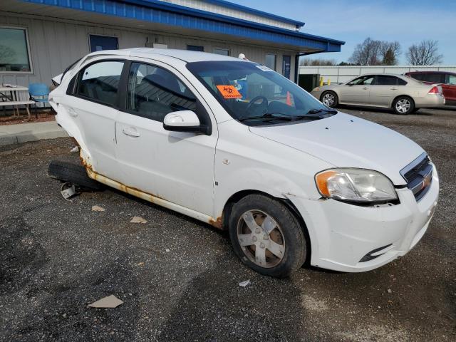 KL1TD56688B040831 - 2008 CHEVROLET AVEO BASE WHITE photo 4