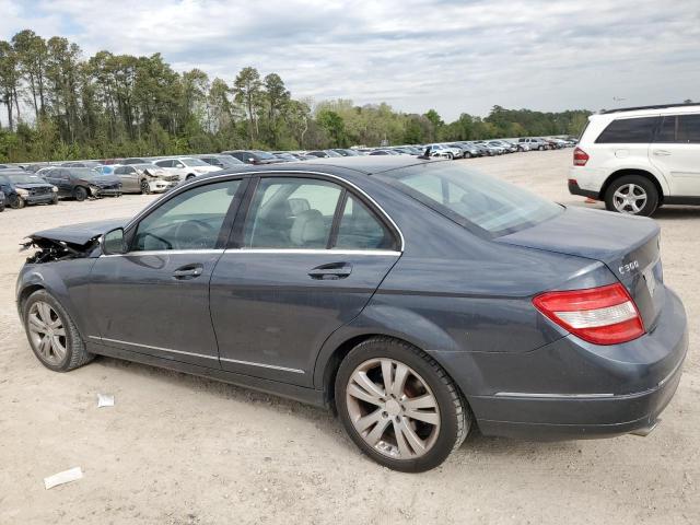 WDDGF54X08F057749 - 2008 MERCEDES-BENZ C 300 GRAY photo 2