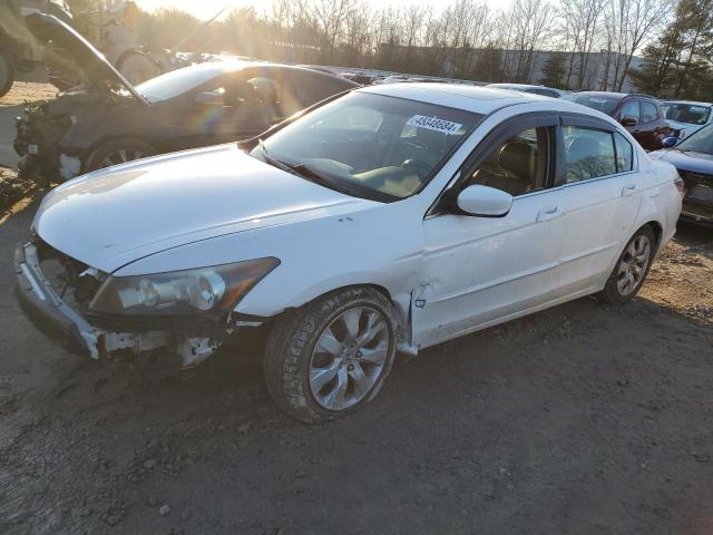 1HGCP26849A112987 - 2009 HONDA ACCORD EXL WHITE photo 1