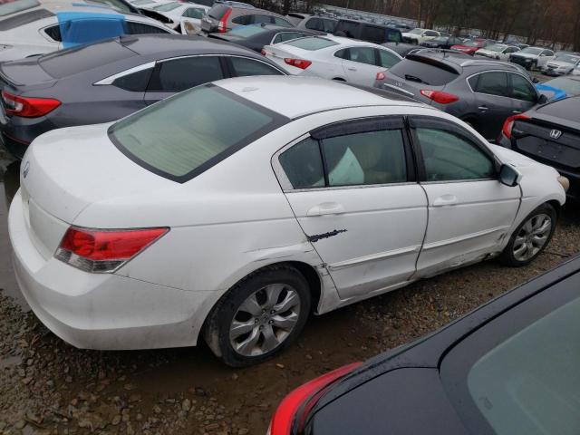 1HGCP26849A112987 - 2009 HONDA ACCORD EXL WHITE photo 3