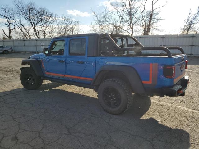 1C6JJTEG5LL205588 - 2020 JEEP GLADIATOR MOJAVE BLUE photo 2