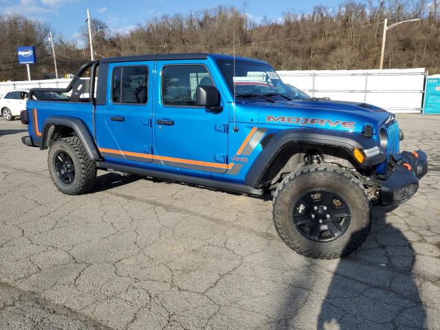 1C6JJTEG5LL205588 - 2020 JEEP GLADIATOR MOJAVE BLUE photo 4