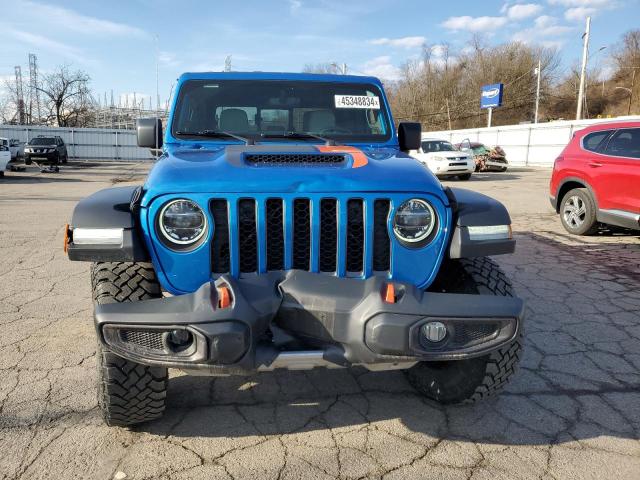 1C6JJTEG5LL205588 - 2020 JEEP GLADIATOR MOJAVE BLUE photo 5