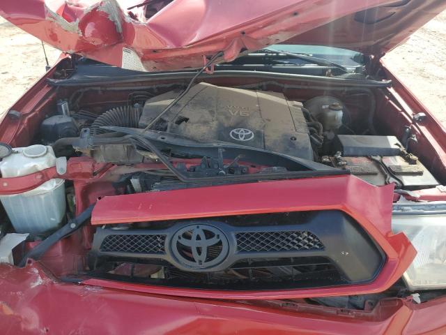 5TFJU4GN0CX025770 - 2012 TOYOTA TACOMA DOUBLE CAB PRERUNNER RED photo 11