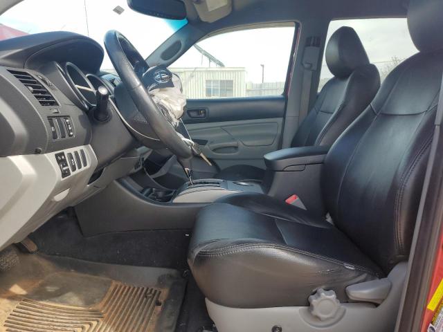 5TFJU4GN0CX025770 - 2012 TOYOTA TACOMA DOUBLE CAB PRERUNNER RED photo 7