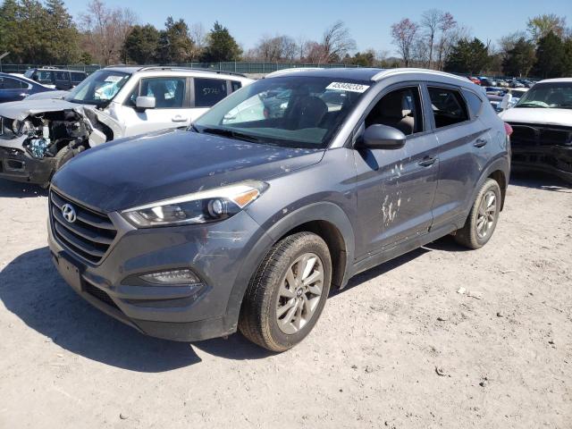 KM8J3CA41GU077165 - 2016 HYUNDAI TUCSON LIMITED CHARCOAL photo 1