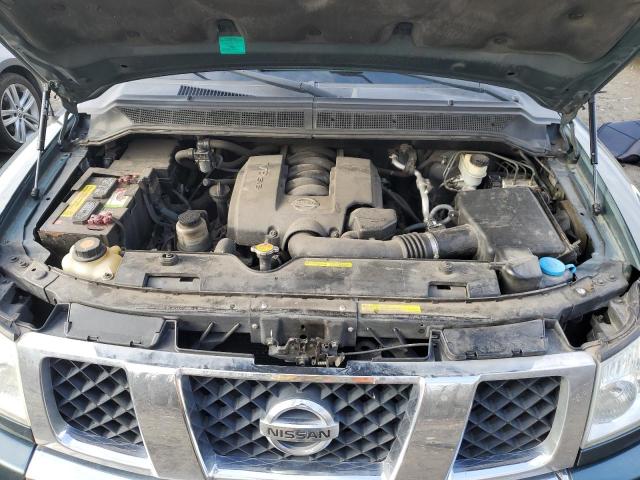 1N6AA06B15N533184 - 2005 NISSAN TITAN XE BLUE photo 11