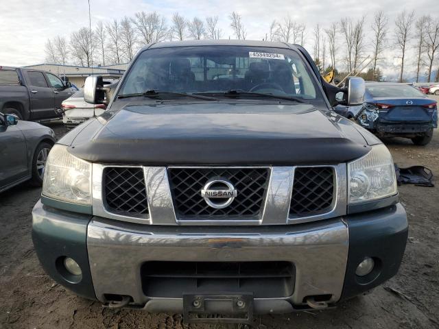 1N6AA06B15N533184 - 2005 NISSAN TITAN XE BLUE photo 5