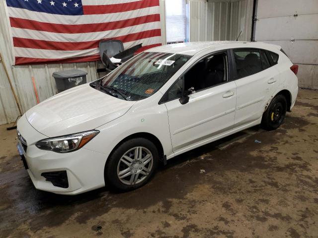 4S3GTAA61K3724344 - 2019 SUBARU IMPREZA WHITE photo 1