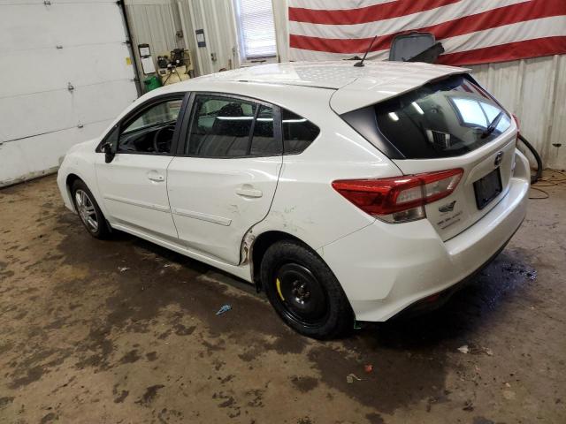 4S3GTAA61K3724344 - 2019 SUBARU IMPREZA WHITE photo 2