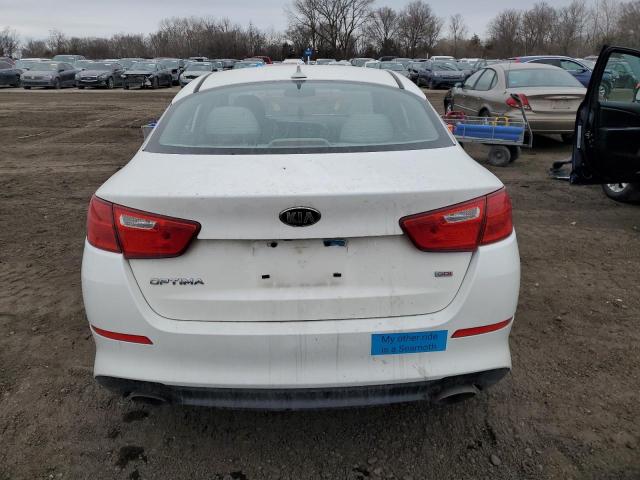 KNAGM4A7XF5577889 - 2015 KIA OPTIMA LX WHITE photo 6